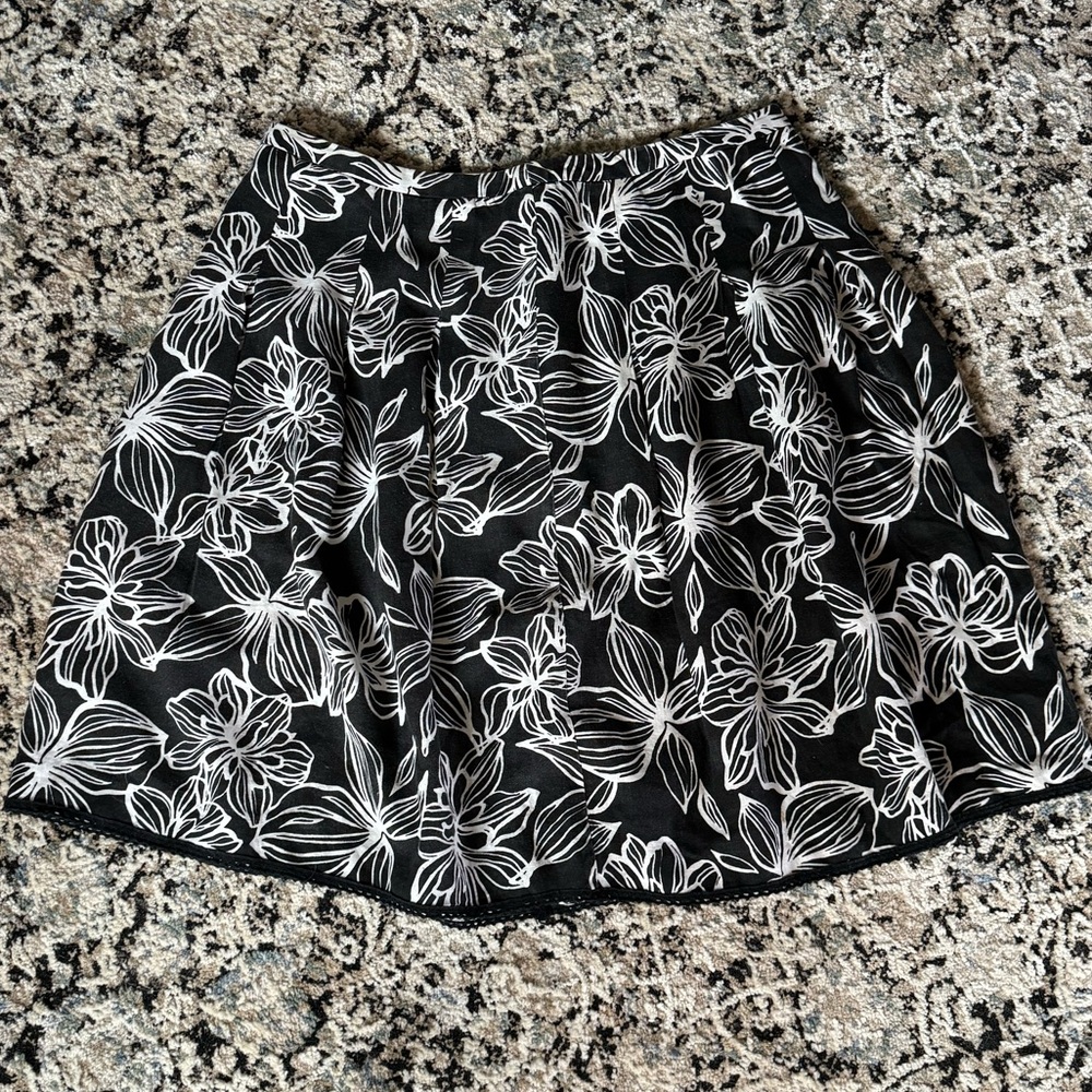 Style &Co 100%  Linen Skirt